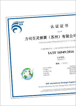 Lee Spring Tianjin China IATF16949